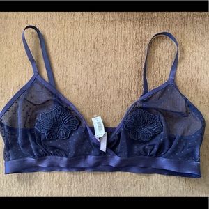 Navy Bralette